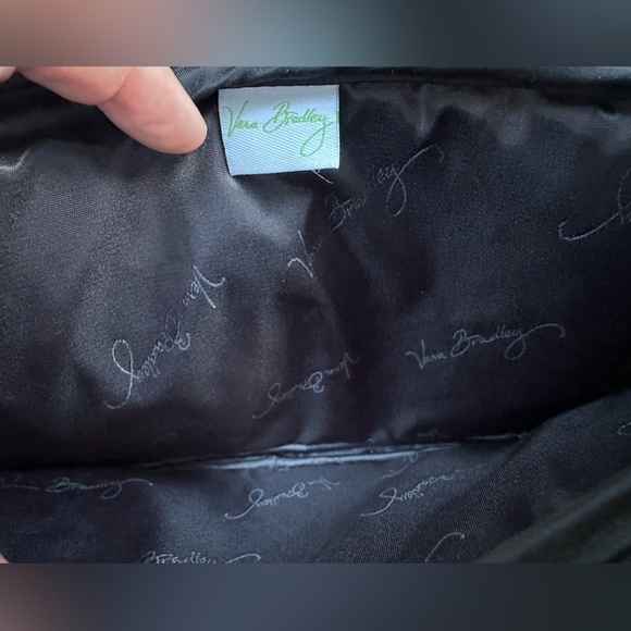 VERA BRADLEY Top Zip Wristlet In Painted Feathers-Retired Print - Picture 9 of 9